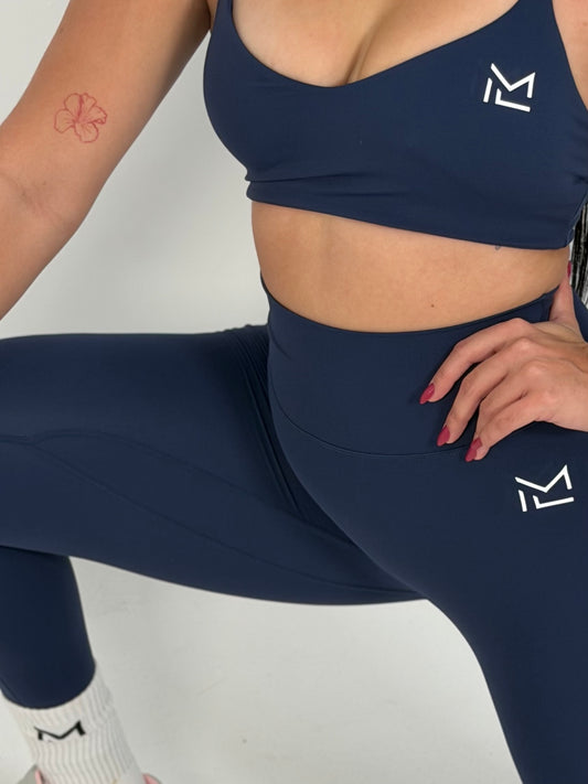 Navy Luxe Leggings